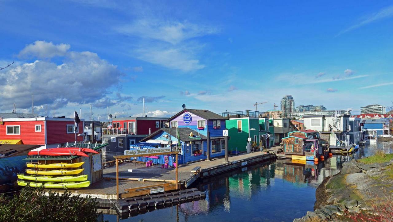 A Float Home B&B In Fisherman'S Wharf Victoria Esterno foto